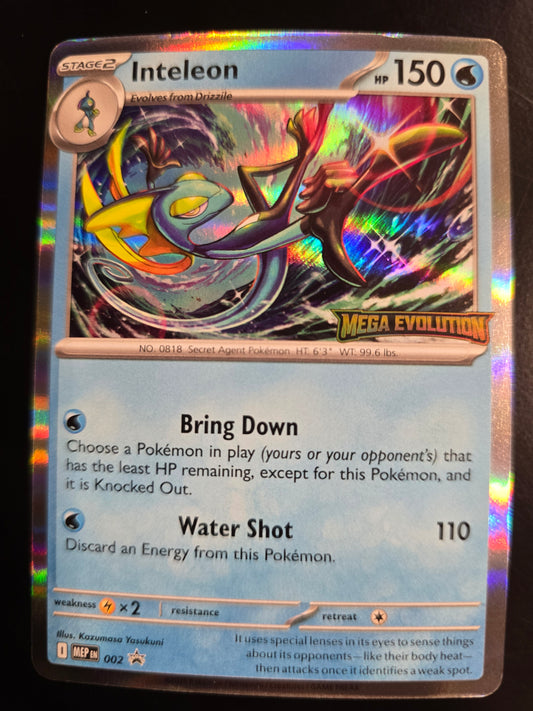 Inteleon 002 Promo Holofoil NM