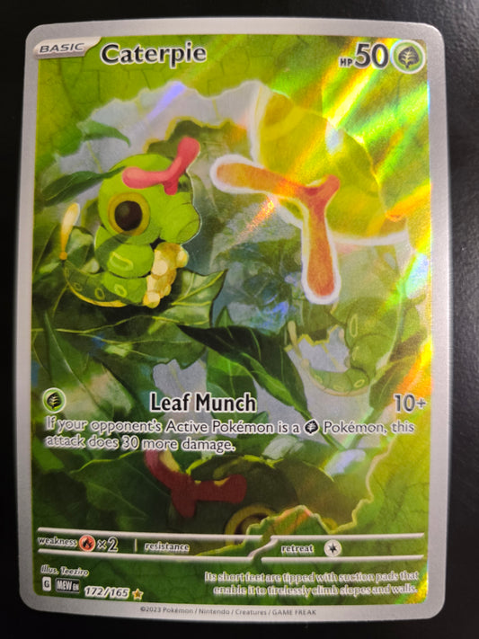 Caterpie 172/165 Scarlet & Violet 151 Holofoil NM