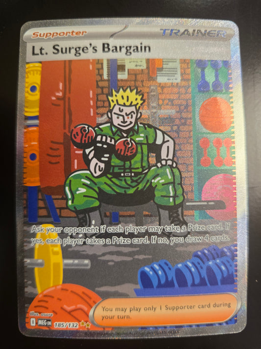 Lt. Surge's Bargain 185/132 Holofoil NM