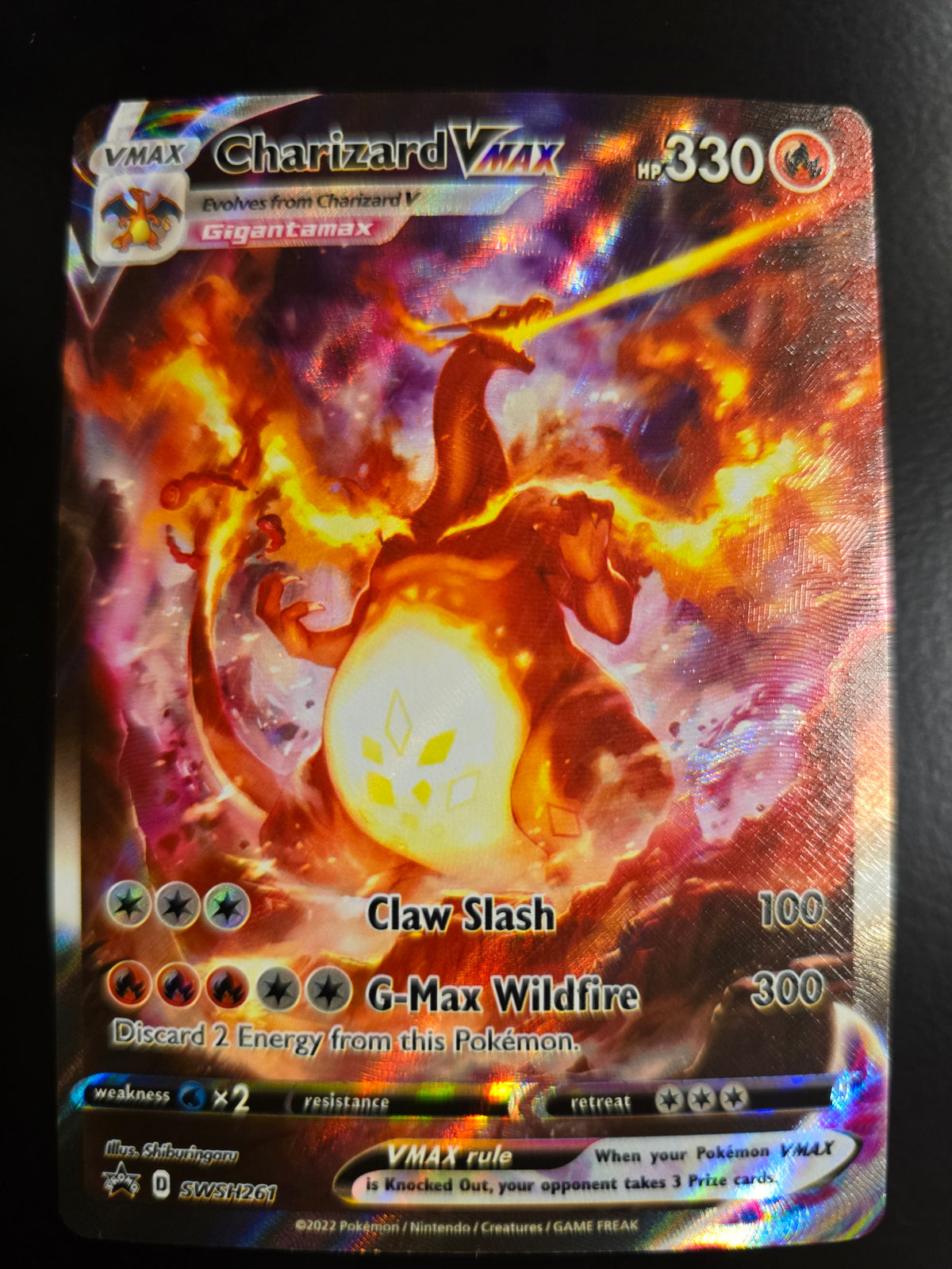 Charizard VMAX SWSH261 S&S Promo Cards Holofoil NM
