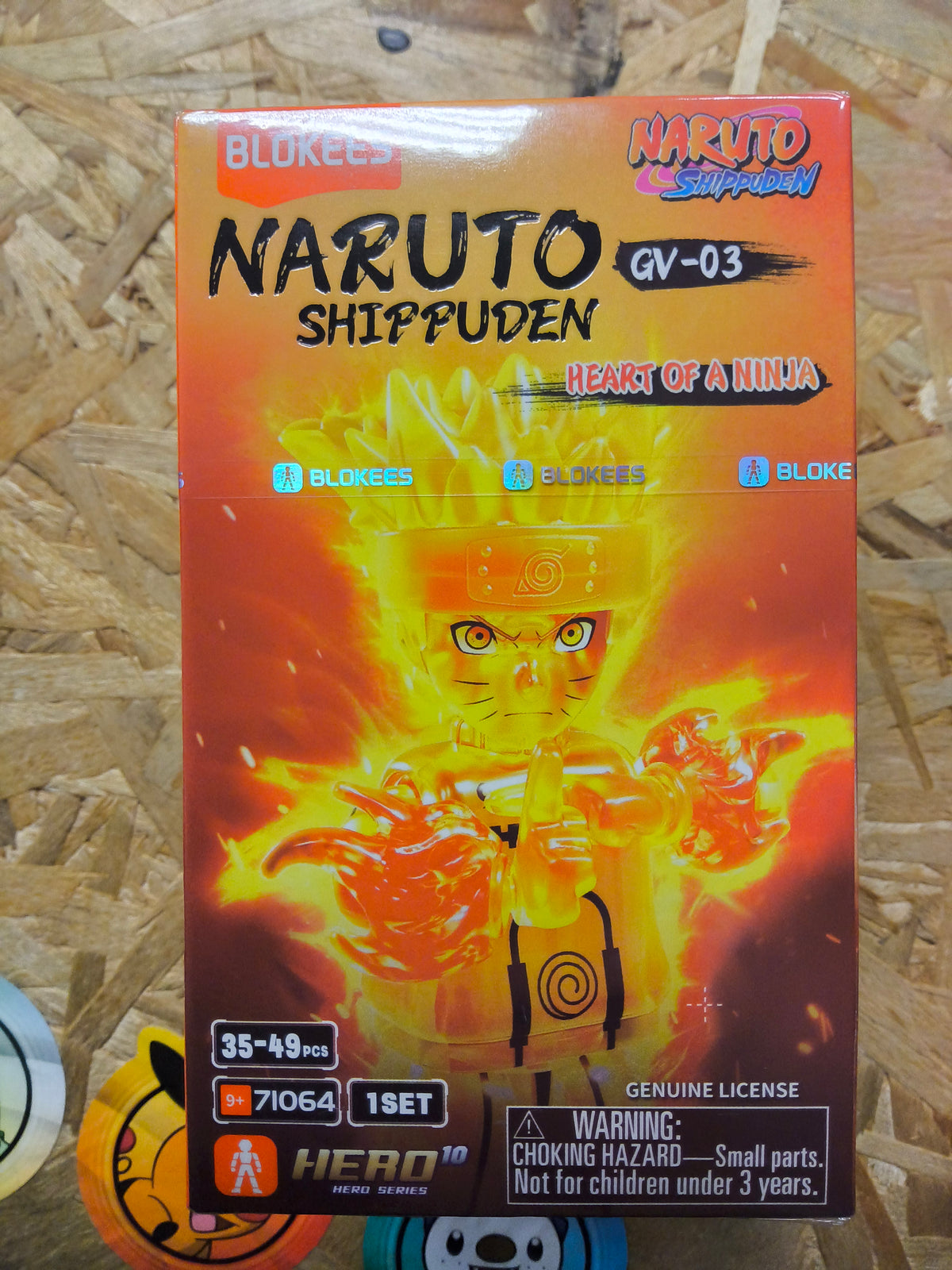 Blokees Naruto Shippuden GV-03 Heart of a Ninja Mini Figure Box