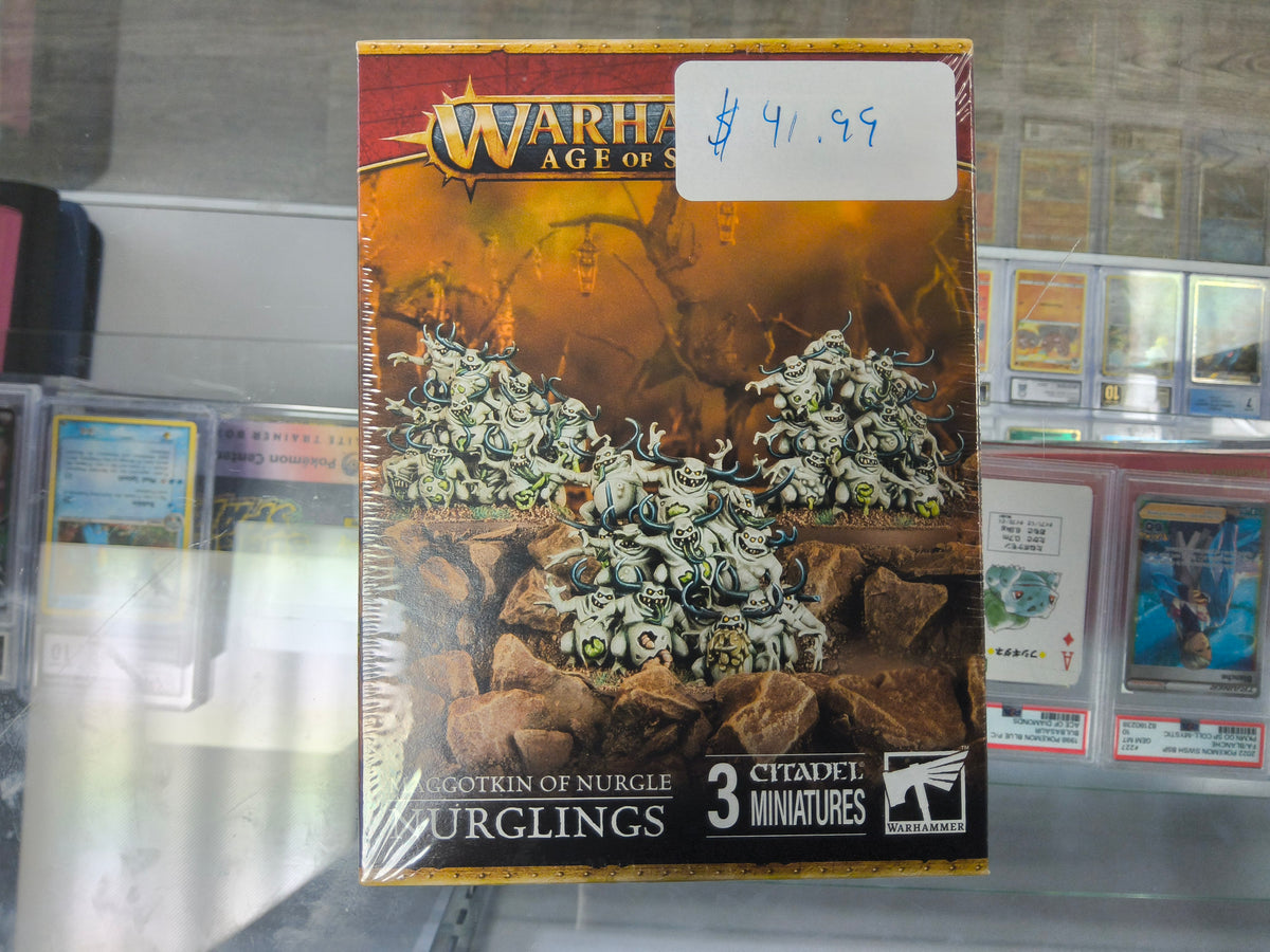 Warhammer Age Of Sigmar Maggotkin Of Nurgle Nurglings Minis