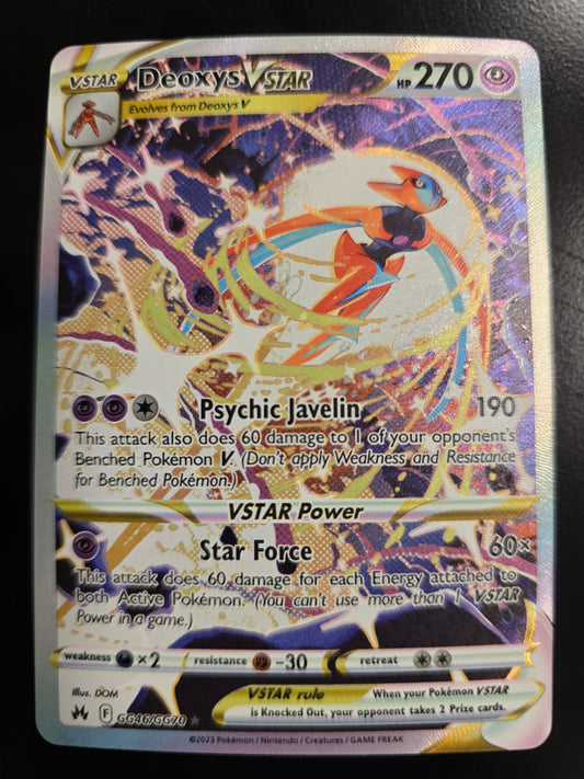 Deoxys VSTAR GG46/GG70 Holofoil NM