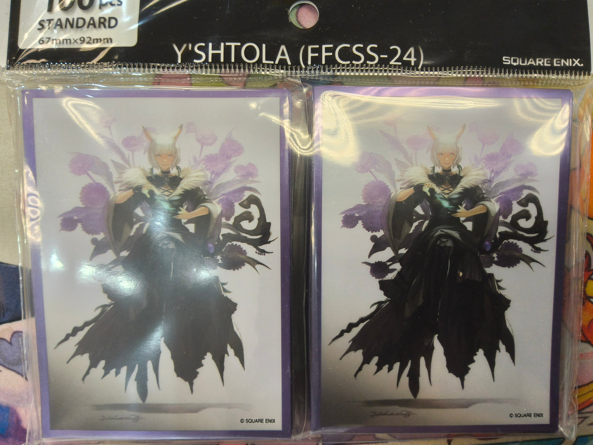 Final Fantasy Y'shtola (FFCSS-24) Card Sleeves. 100 pcs Standard TCG Size.