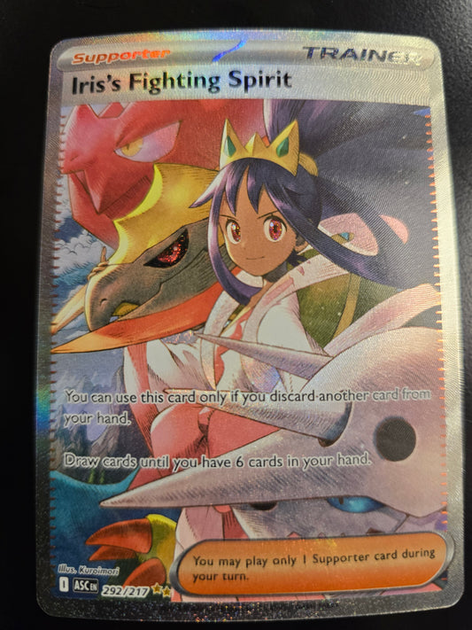 Iris's Fighting Spirit 292/217 Holofoil NM