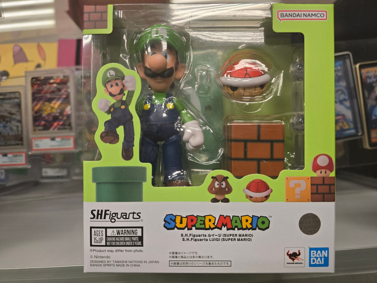 S.H. Figuarts Super Mario Luigi  at Emerald Market Alamogordo, New Mexico	